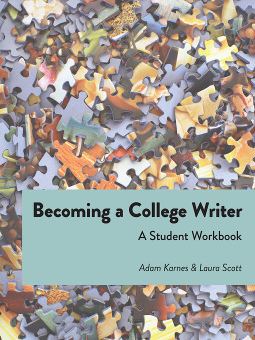 Cover image for Becoming a College Writer